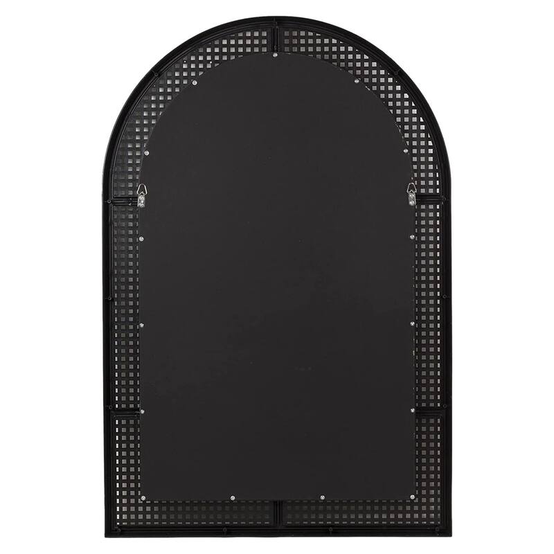 Truu Design RattanStyle Arched WallMounted Mirror, 24"x36" On Sale Bed Bath & Beyond